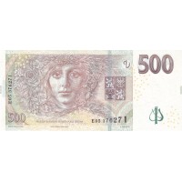 Банкнота Чехия 500 крон 2009