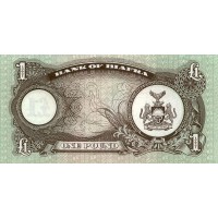 Банкнота Биафра 1 фунт 1968-1969