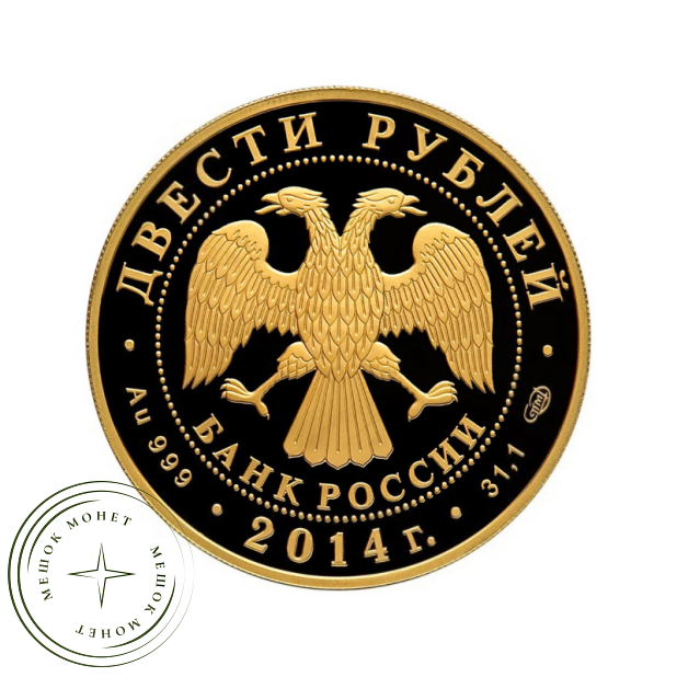 200 рублей 2014 Дзюдо