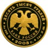 10 000 рублей 2003 Карта