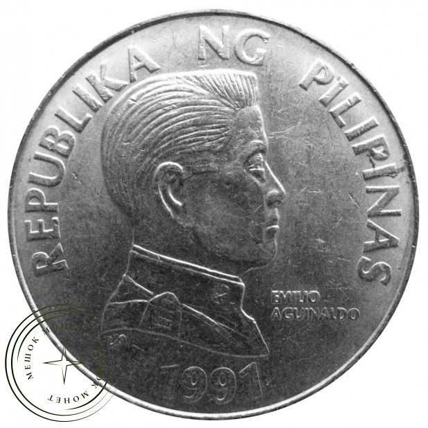 Филиппины 5 песо 1991