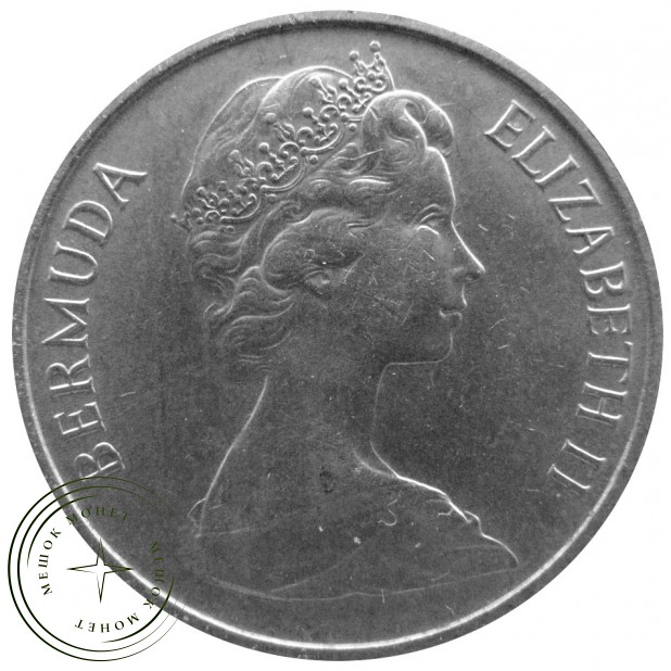 Бермудские острова 5 центов 1970