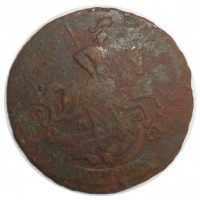 Монета 2 копейки 1765 ММ