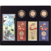 Набор монет и банкнота 2018