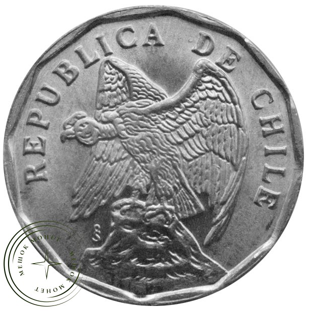 Чили 5 сентаво 1976