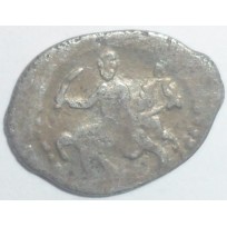 Монета Чешуя Ивана Грозного мечевая 1547-1584