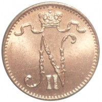 Монета 1 пенни 1916