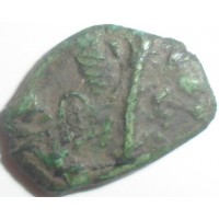 Монета Чешуя Алексея Михайловича 1645-1676 медь