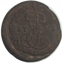 Монета Денга 1771 ЕМ