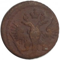 Монета Полушка 1750