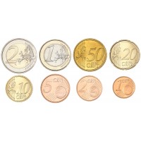 Монета Эстония Годовой набор евро 2011 (8 шт)