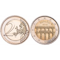 Монета Испания 2 евро 2016 Сеговия
