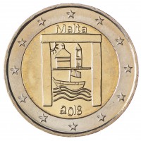 Мальта 2 евро 2018 Культурное наследие