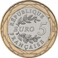 Франция 5 евро 2025 Набор монет знаки зодиака