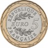 Франция 5 евро 2025 Моя первая монета