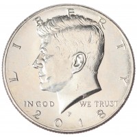 США 50 центов 2018 Kennedy Half Dollar P
