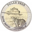 Арктические территории 5 долларов 2022 Белый медведь