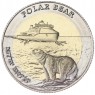 Арктические территории 5 долларов 2022 Белый медведь