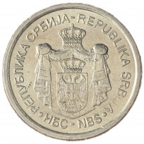 Сербия 10 динар 2012