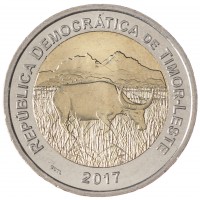 Восточный Тимор 200 сентаво 2017 Буйвол