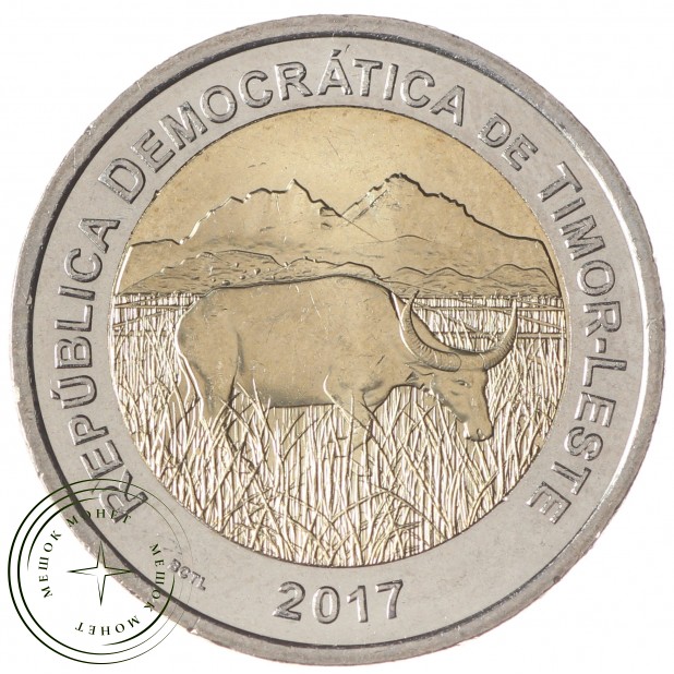 Восточный Тимор 200 сентаво 2017 Буйвол