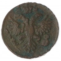 Монета 1 деньга 1731