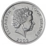 Острова Кука 1 цент 2003 Колли
