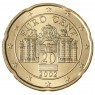 Австрия 20 евроцентов 2002