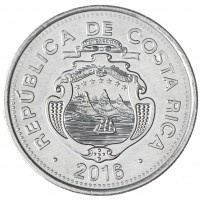 Коста-Рика 10 колонов 2016