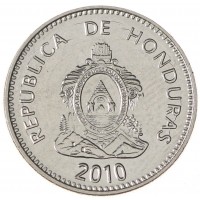 Монета Гондурас 20 сентаво 2010