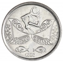 Бразилия 5 сентаво 1989