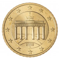 Монета Германия 50 евроцентов 2002 А