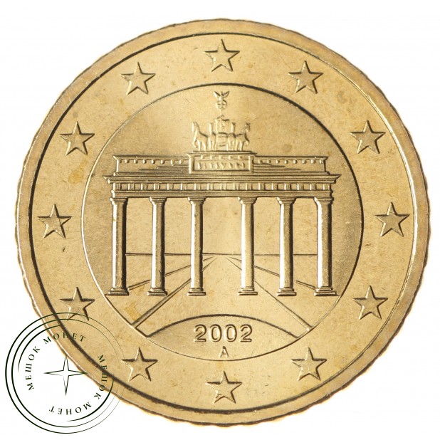 Германия 50 евроцентов 2002 А