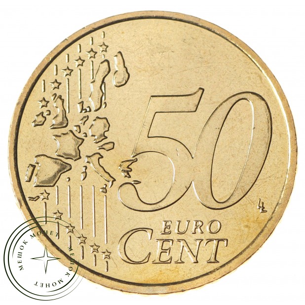 Германия 50 евроцентов 2004 F