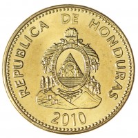 Монета Гондурас 5 сентаво 2010