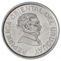 Монета Уругвай 50 сентесимо 2005