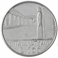 Ватикан 100 лир 1978