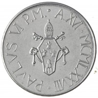 Монета Ватикан 100 лир 1978