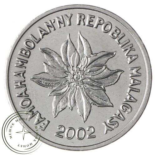 Мадагаскар 1 франк 2002