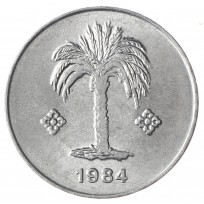 Монета Алжир 10 сантимов 1984