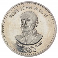 Сомали 25 шиллингов 2000 Иконы тысячелетия - Иоанн Павел II