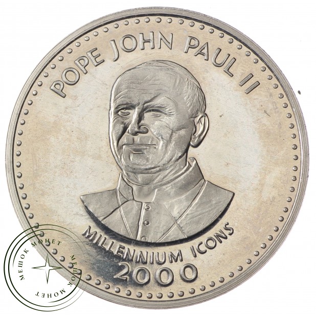 Сомали 25 шиллингов 2000 Иконы тысячелетия - Иоанн Павел II