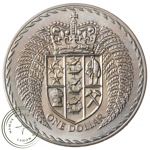 Новая Зеландия 1 доллар 1973 — 937034470