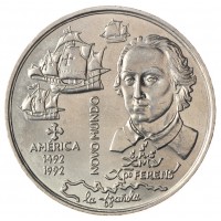 Португалия 200 эскудо 1992 Новый мир - Америка
