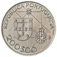 Португалия 200 эскудо 1992 Новый мир - Америка