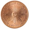 Уругвай 50 песо 2011 200 лет революции против Испании