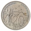 Австралия 20 центов 2001 Южная Австралия