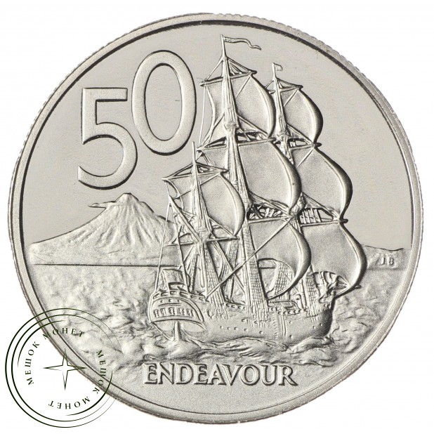 Новая Зеландия 50 центов 1978