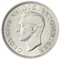 Монета Великобритания 1 шиллинг 1942