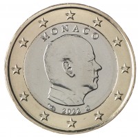 Монако 1 евро 2022